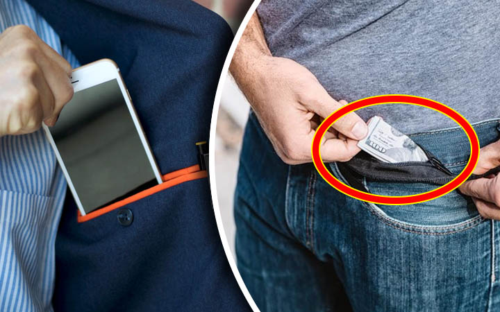 The Best 10 Accessories and Clothes with Hidden Pockets