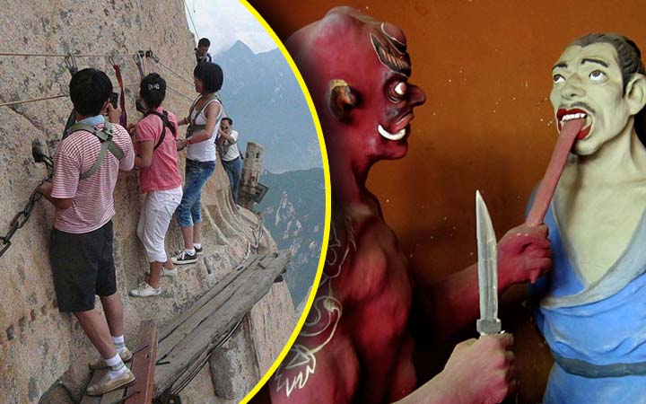 10 Of The Most Terrifying And Strange Religious Sites From Asia